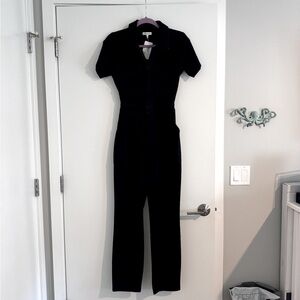 Good American Fit For Success Denim Jumpsuit
